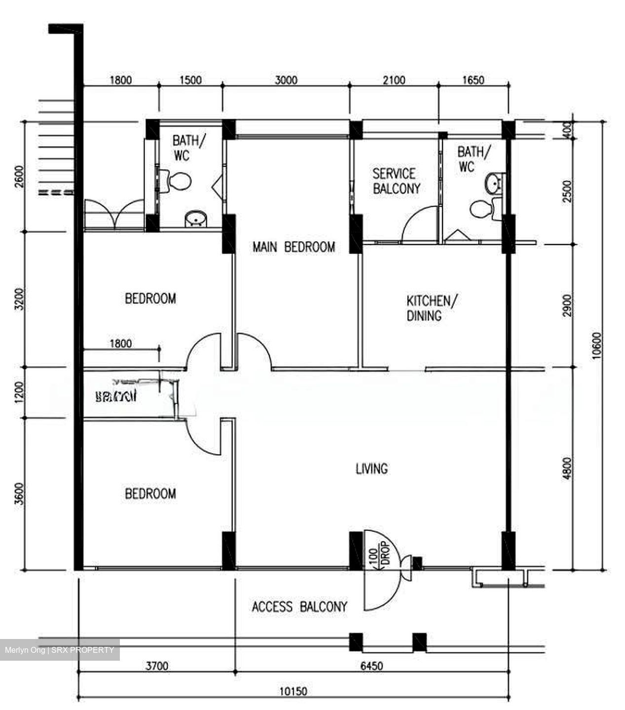 Blk 892A Woodlands Drive 50 (Woodlands), HDB 4 Rooms #619565251